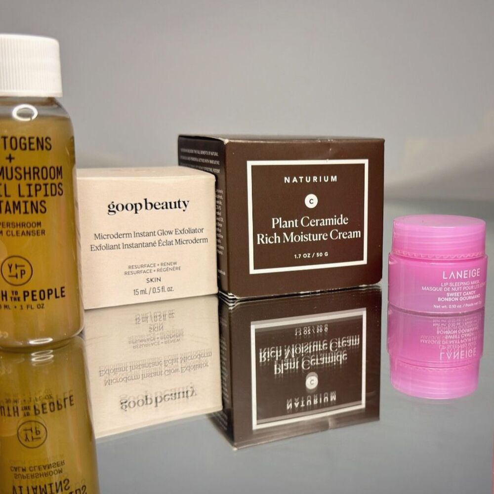 Skincare Bundle YTTP | goop | BYOMA | Glow Recipe | Laneige | Naturium | NEW 7pc - Picture 4 of 6